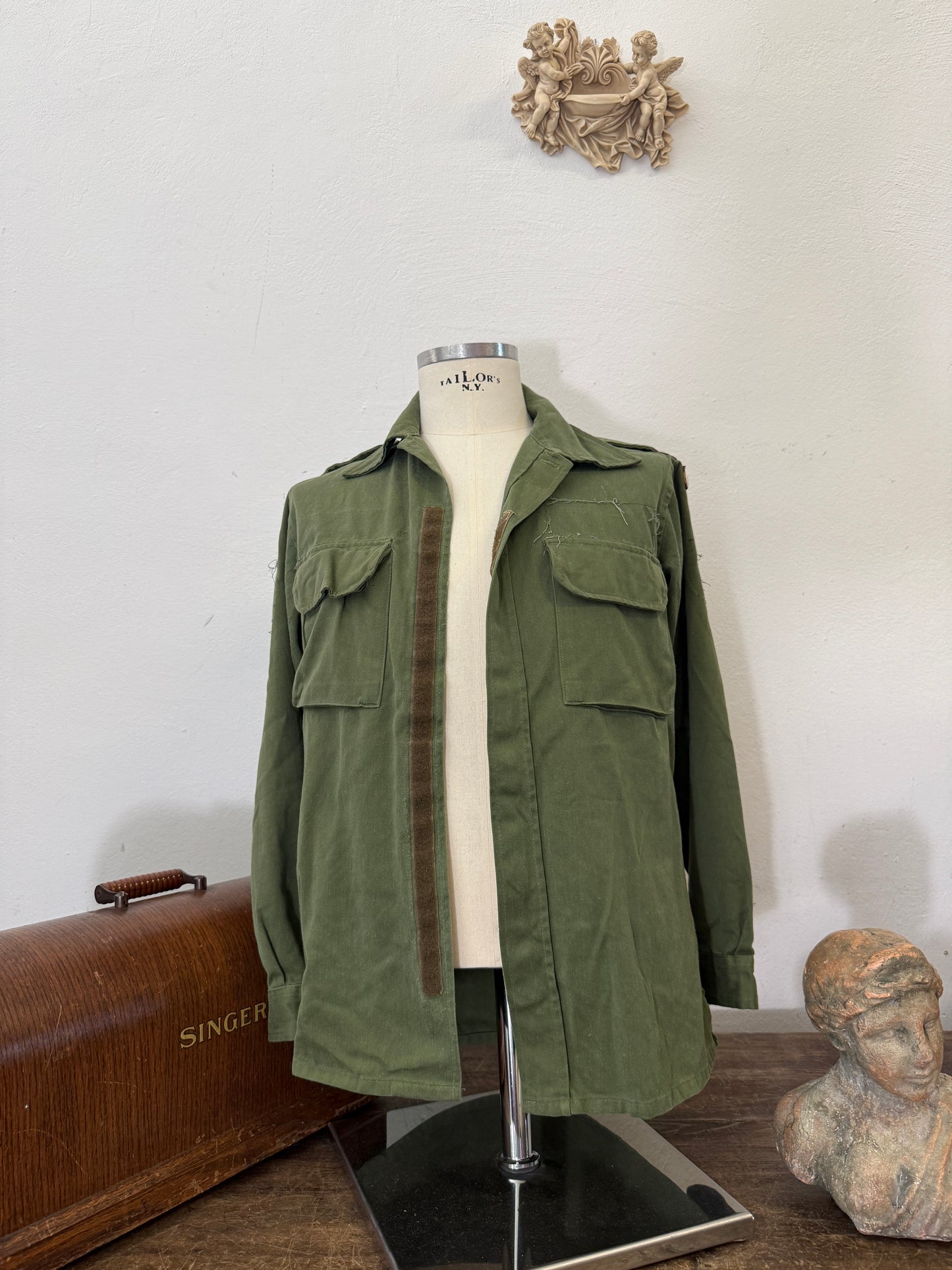 Vintage Spanish Army Shirt “M”