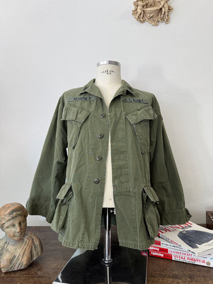 Vintage Ripstop Jungle Jacket Us Army “M”