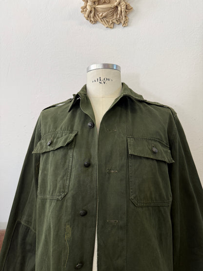Vintage 80’s Faded Hungarian Army Shirt “M”