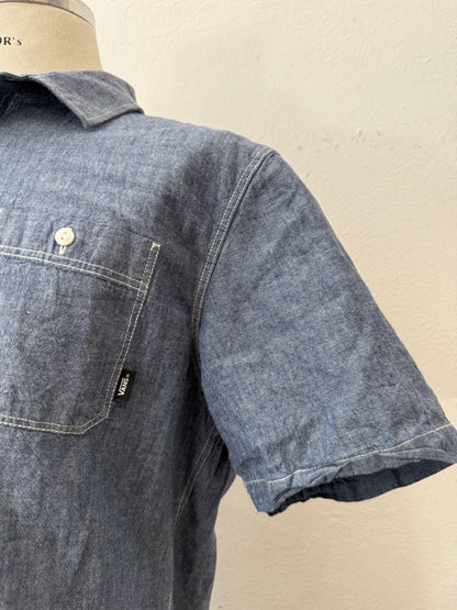 Chambray Shirt Vans “L”