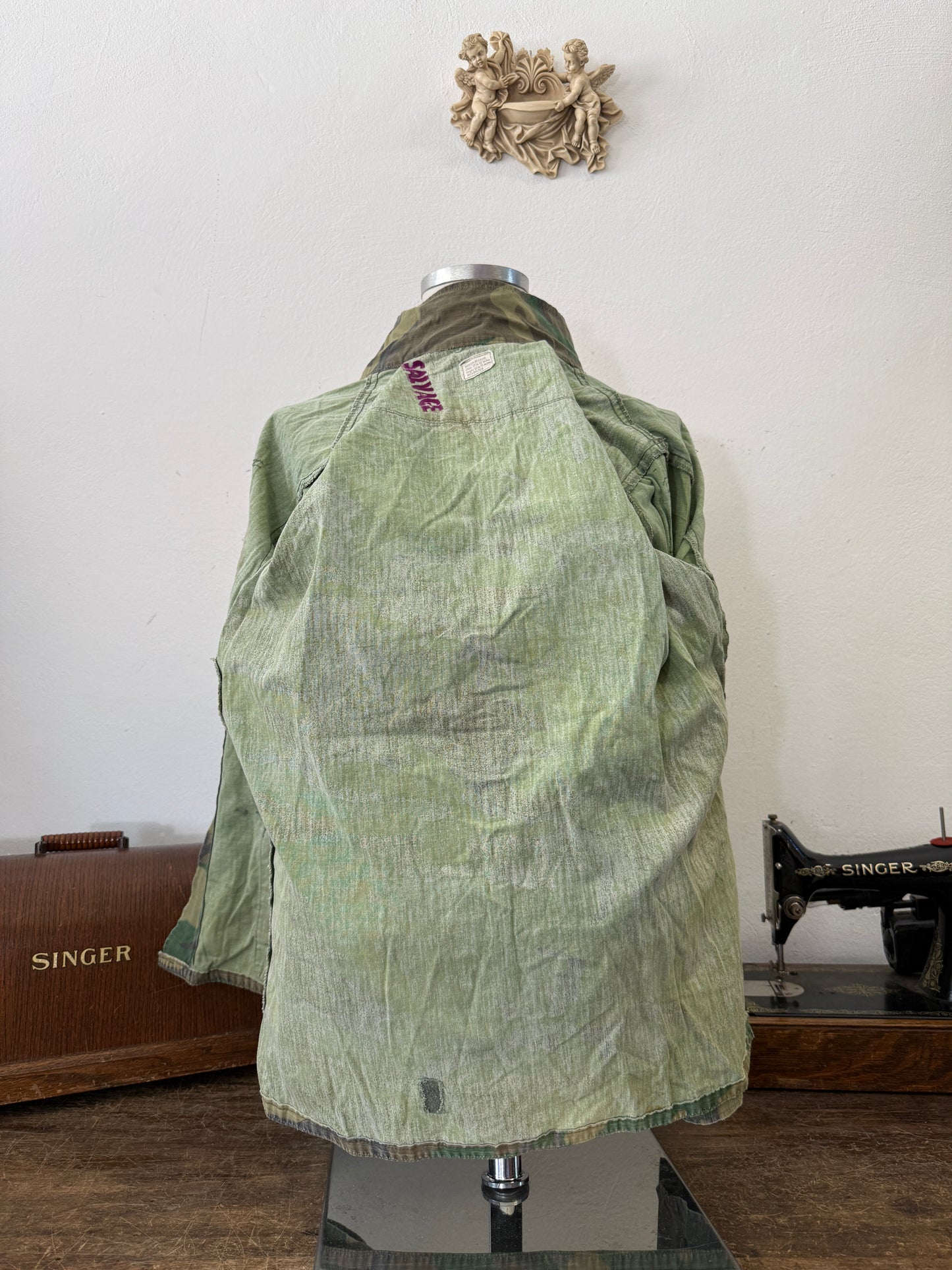 Vintage 60’s Ripstop Jungle Jacket Us Army “M/L”