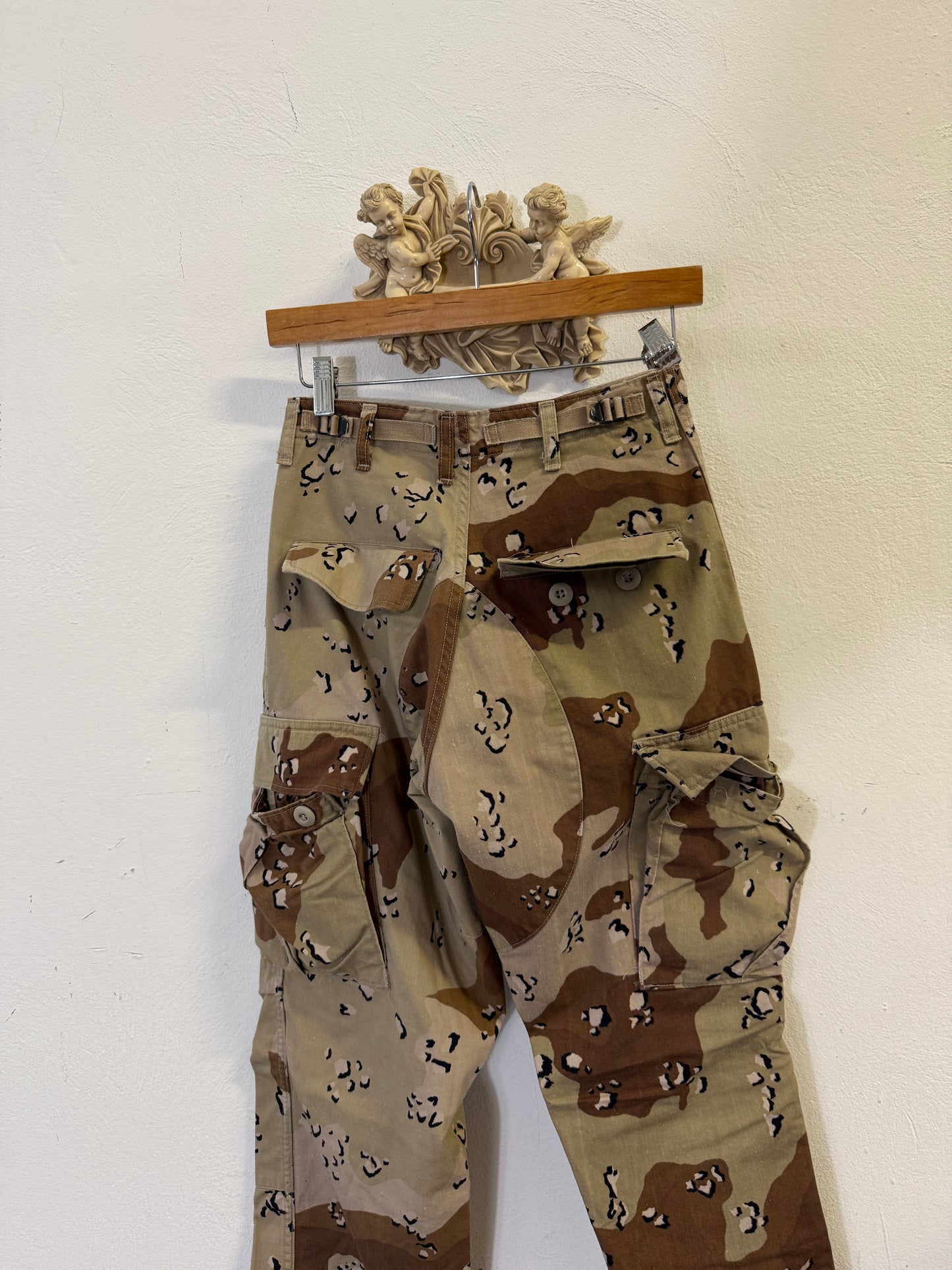 Vintage Desert Chocolate Cargo Pants Us Army “W24”