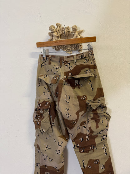 Vintage Desert Chocolate Cargo Pants Us Army “W24”