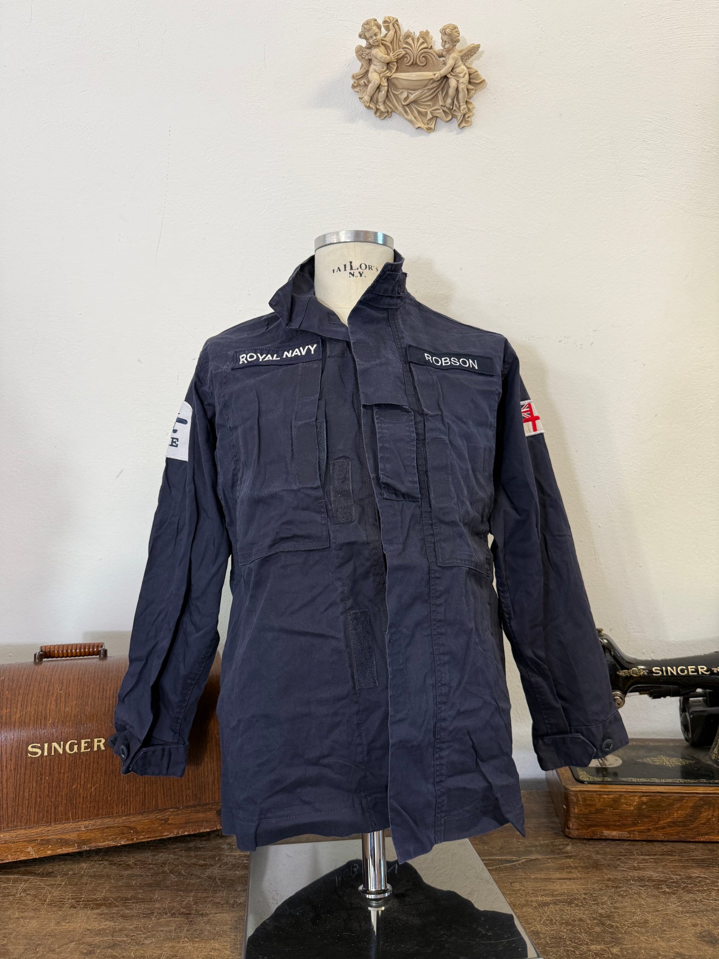 Vintage British Royal Navy Jacket “S”