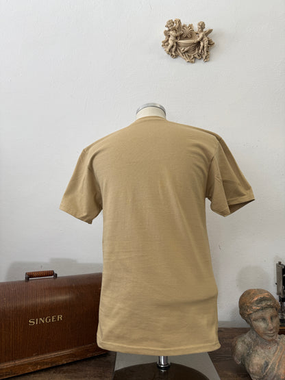 Khaki T-Shirt with US Cotton - Mister Archive®