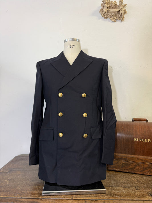 Vintage Double-Breasted Guardia di Finanza Jacket “M”