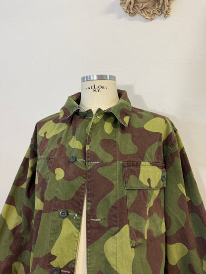 Vintage 60’s Rare Finnish Camo Jacket “L/XL”