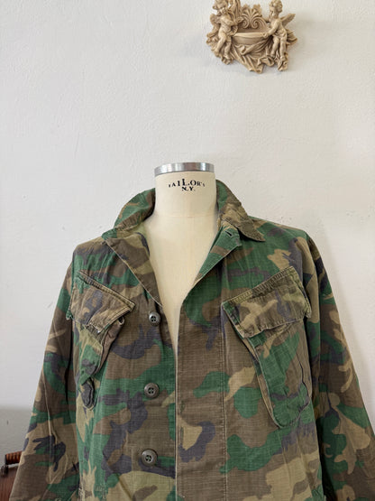 Vintage Jungle Jacket ERDL Us Army “M”