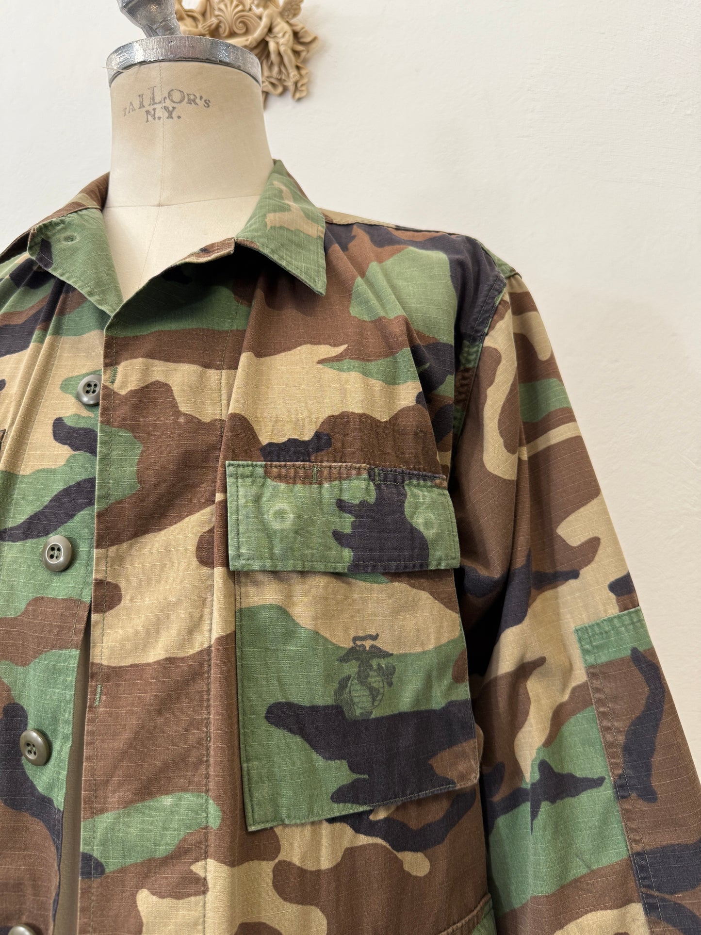 Vintage Woodland Jacket Us Army “M”