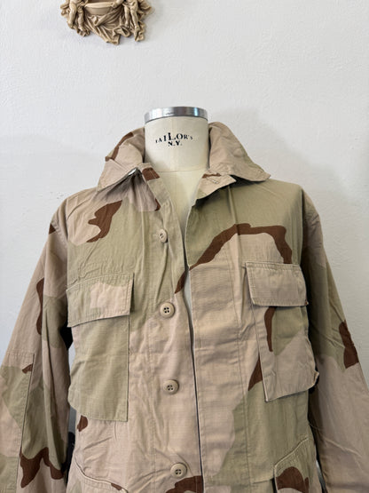 Vintage BDU Camo Jacket Ripstop US Army “M”