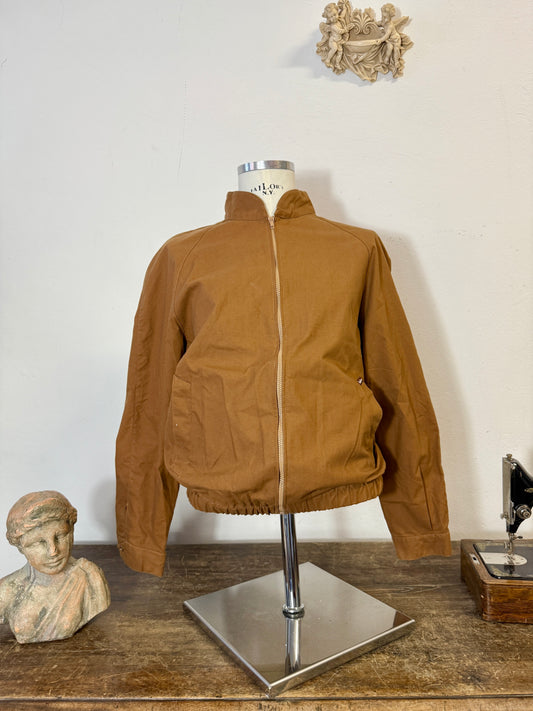 Vintage Brown Bomber Jacket “L”