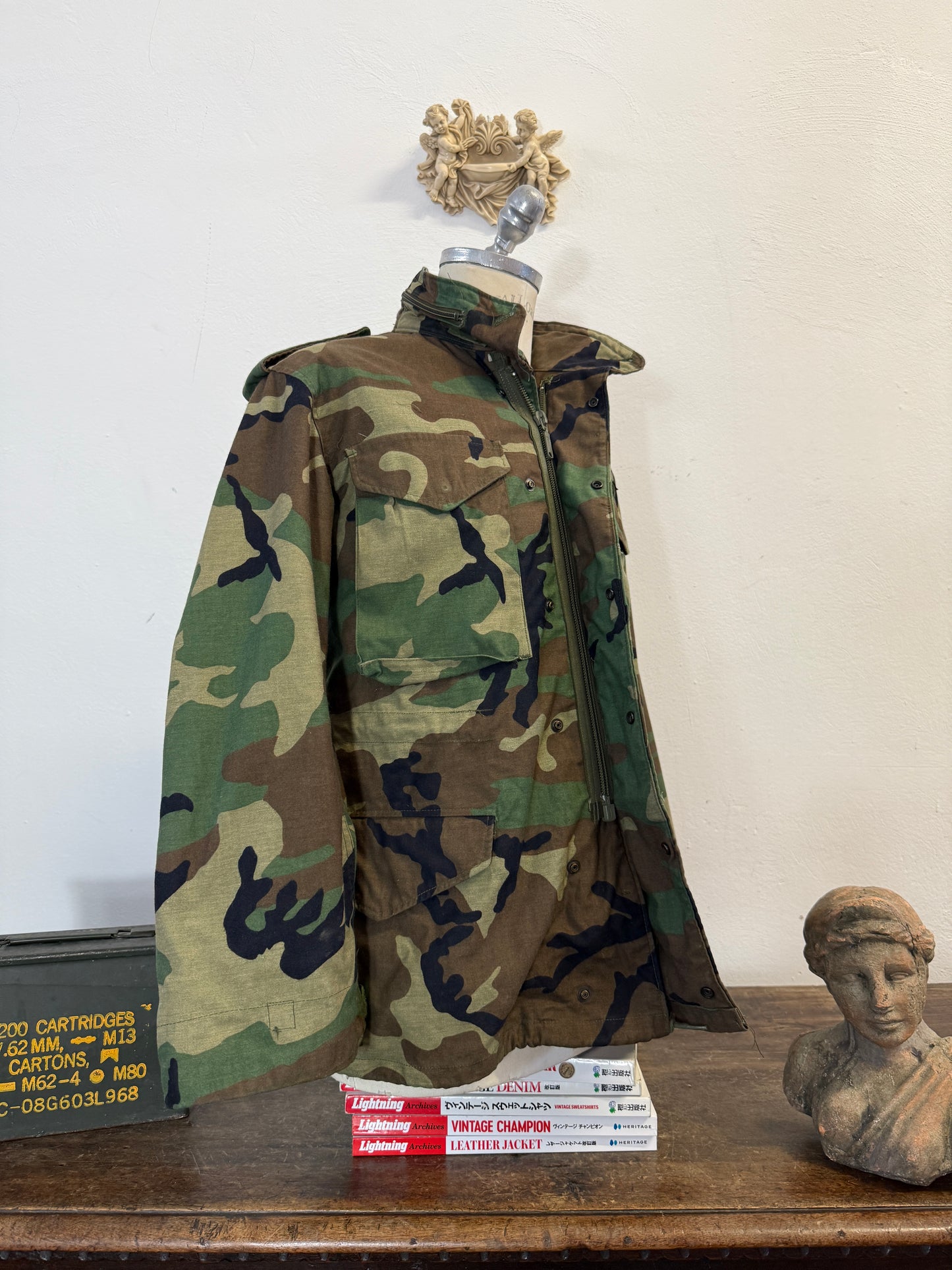 Vintage Woodland Field Jacket M65 Us Army “S”