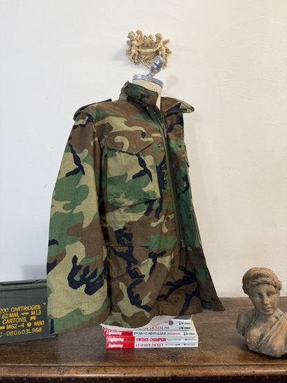Vintage Woodland Field Jacket M65 Us Army “S”