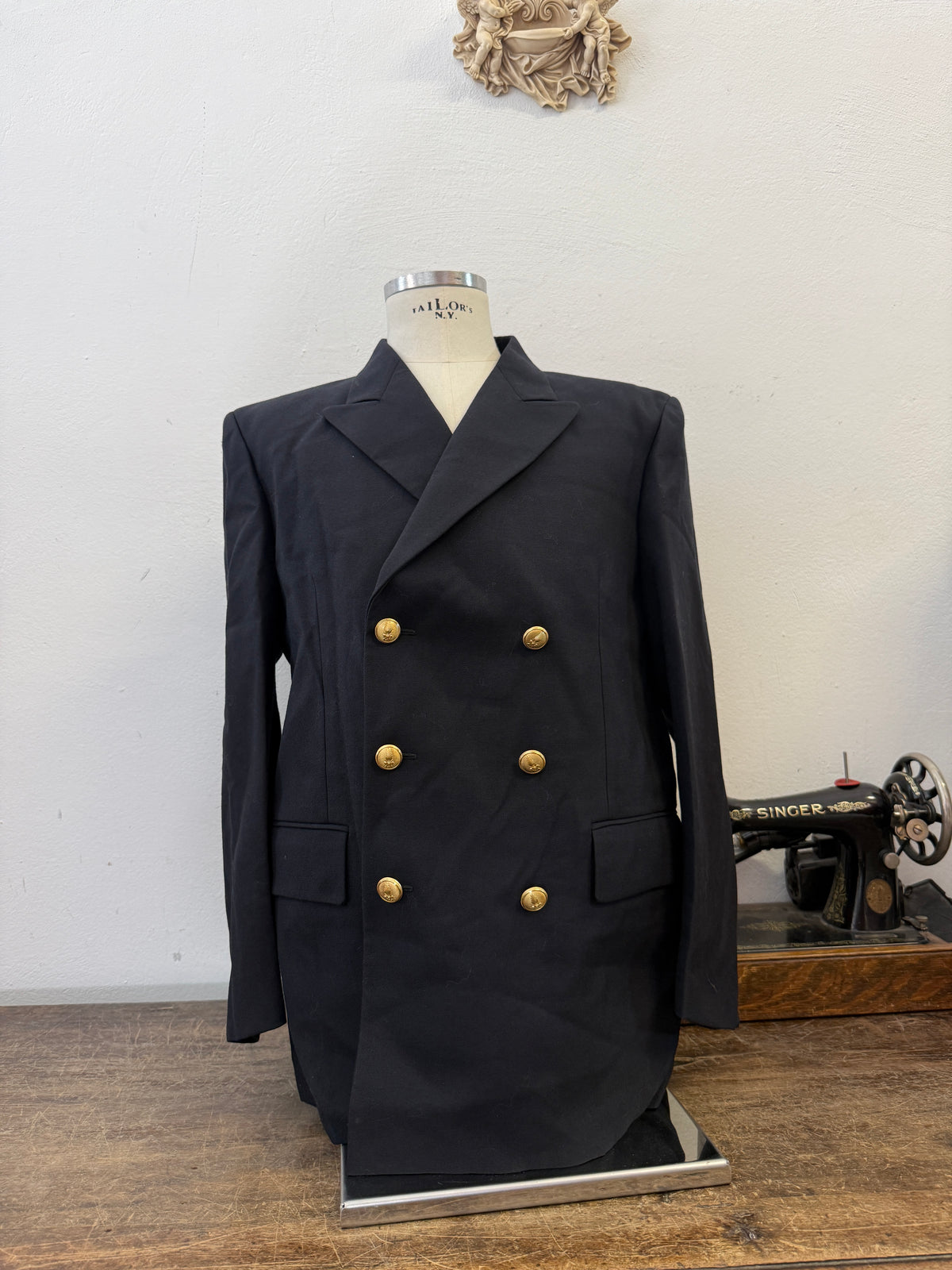 Vintage 90s Guardia di Finanza Double-Breasted Jacket “L/XL”
