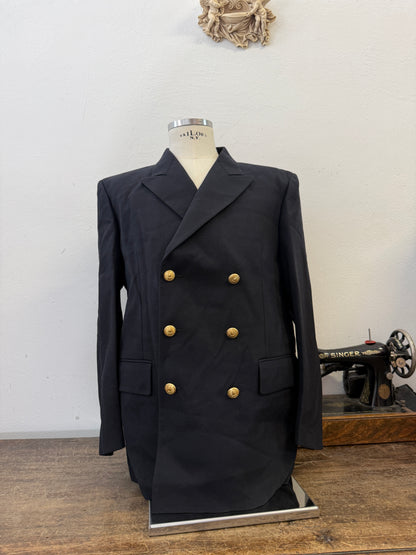 Vintage 90s Guardia di Finanza Double-Breasted Jacket “L/XL”
