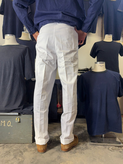 Deadstock White Chino Pants