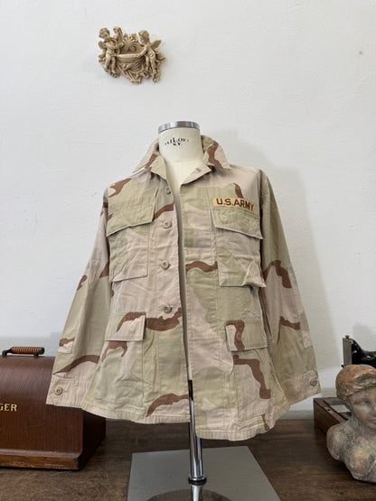 Vintage BDU Camo Jacket Ripstop US Army “S”