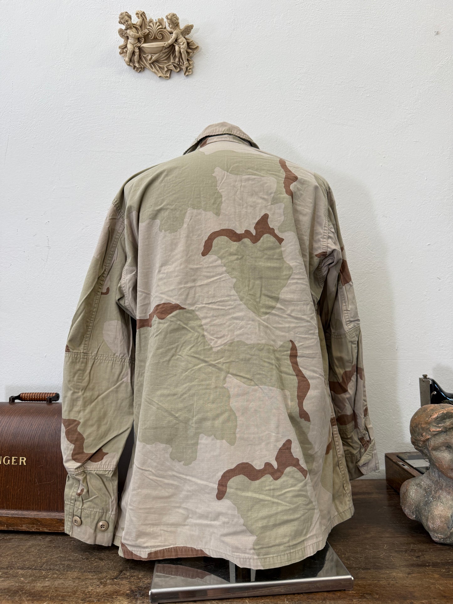Vintage BDU Camo Jacket Ripstop US Army – XL