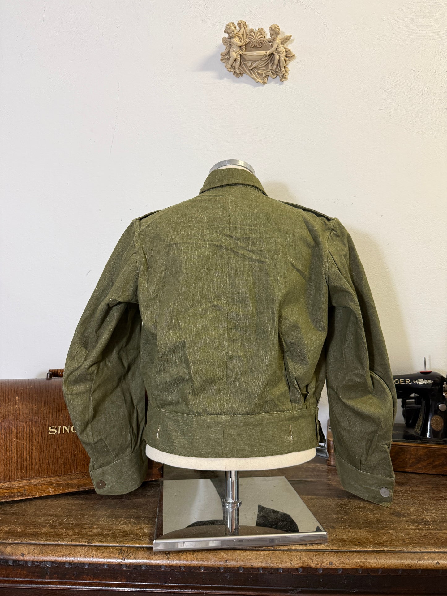 Vintage 50’s Selvedge British Army Jacket “S”