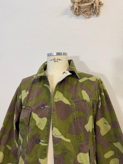 Vintage 60’s Rare Finnish Camo Jacket “L/XL”