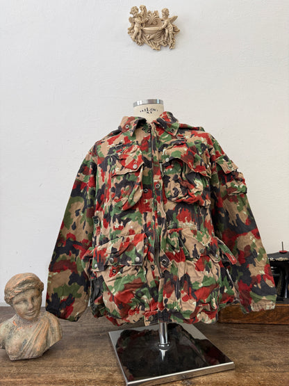 Vintage Swiss Army Camo Jacket M70 “L”