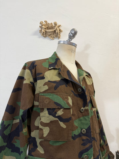 Vintage Woodland Jacket Us Army “M”