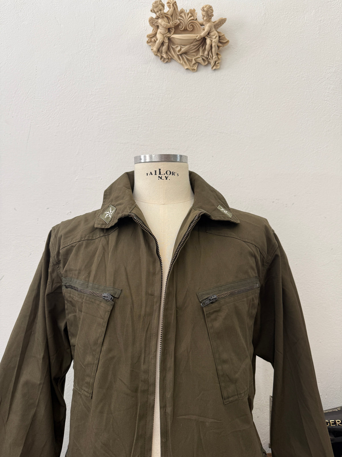Vintage 80’s Italian Army Jacket “L/XL”