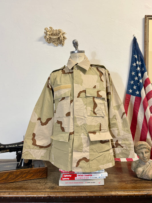 Deadstock BDU Camo Jacket Rip Stop US Army –  Faded “L”