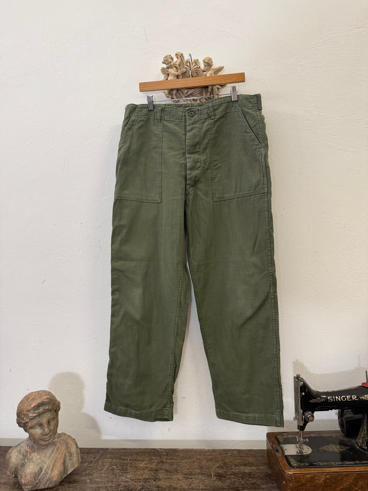 Vintage Og 107 Us Army Fatigue Pants “W36”