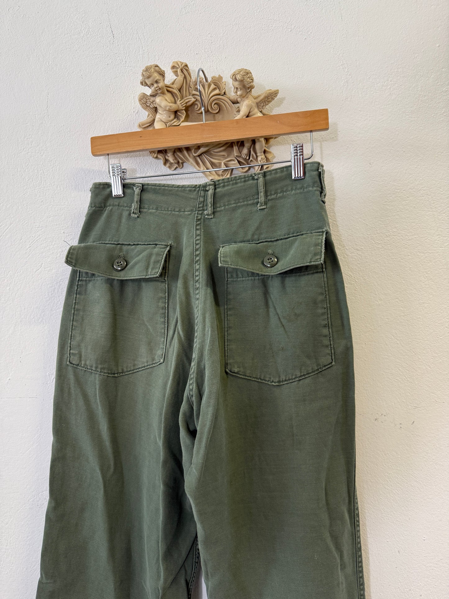 Vintage Fatigue Pants Us Army “W28”