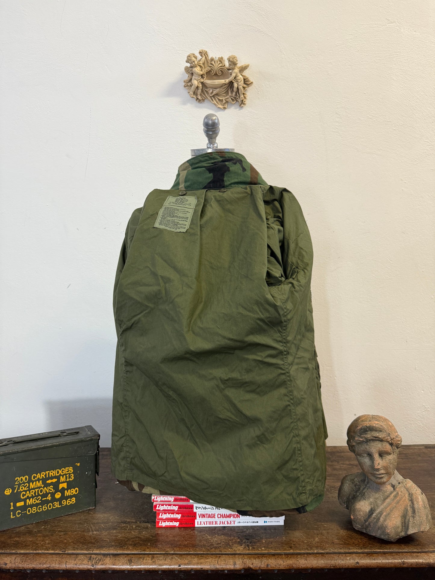 Vintage Woodland Field Jacket M65 Us Army “M”