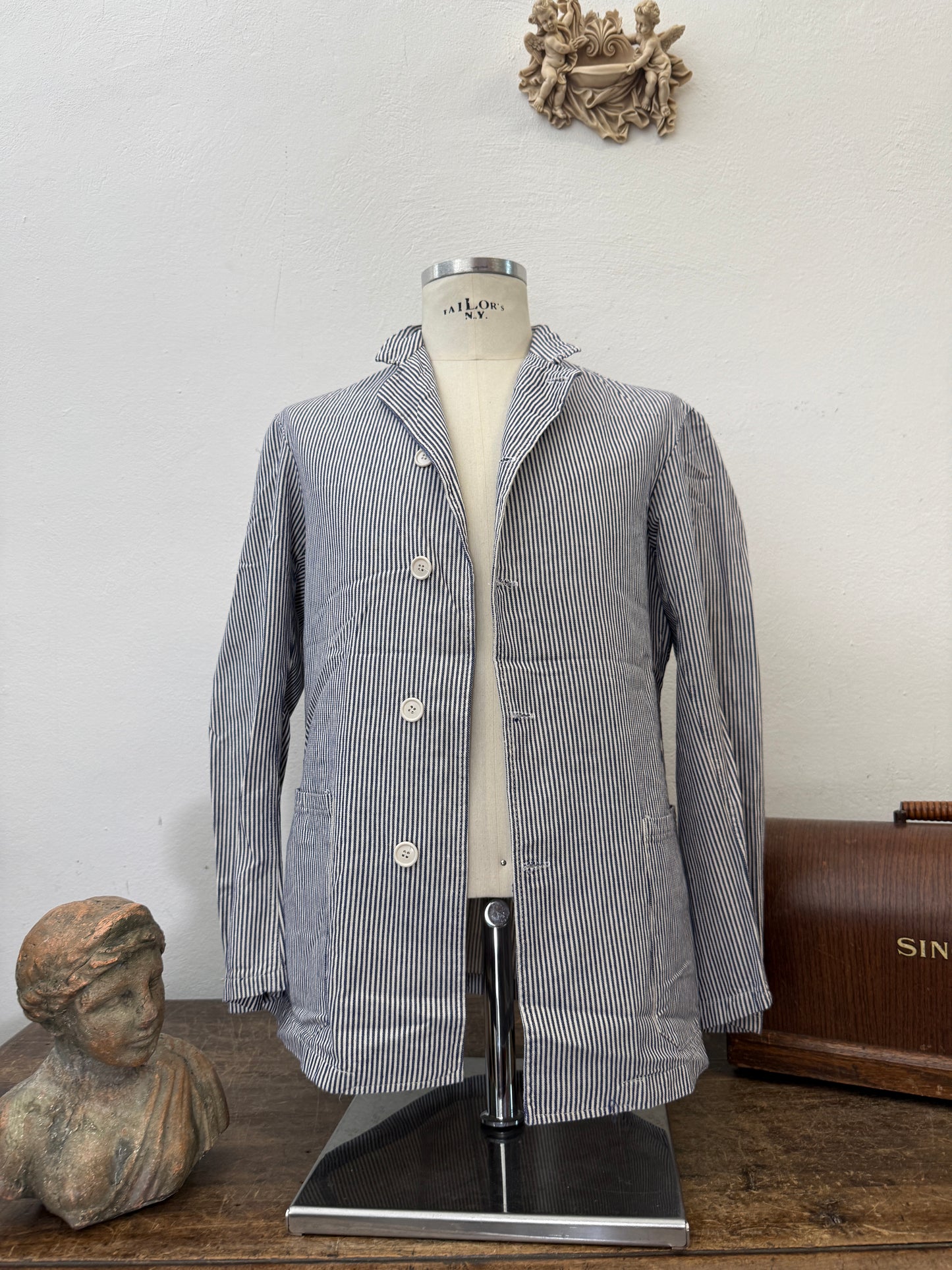 Vintage Italian Army Chef Jacket “M”