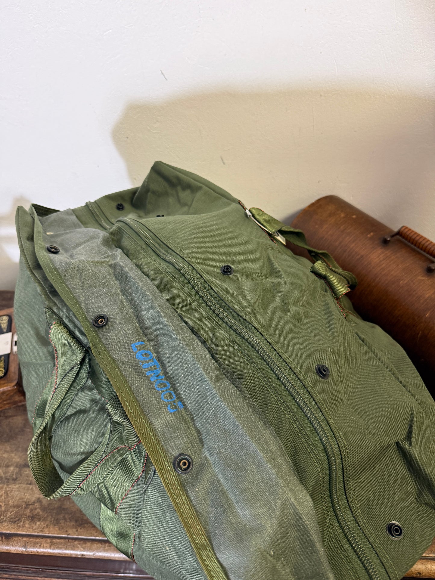 Vintage Nylon Us Flyers Kit Bag