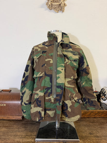 Vintage Woodland Field Jacket M65 Us Army “S”