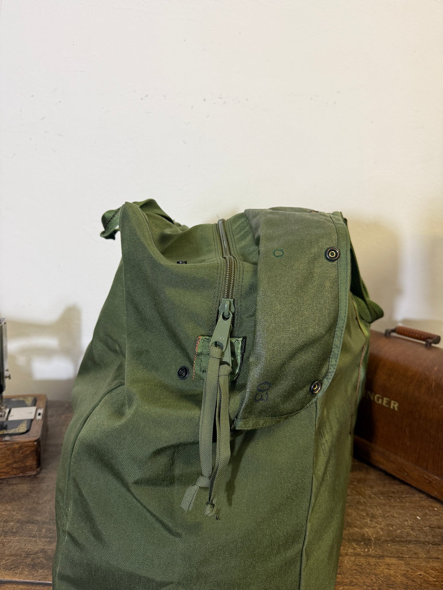 Vintage Nylon Us Flyers Kit Bag