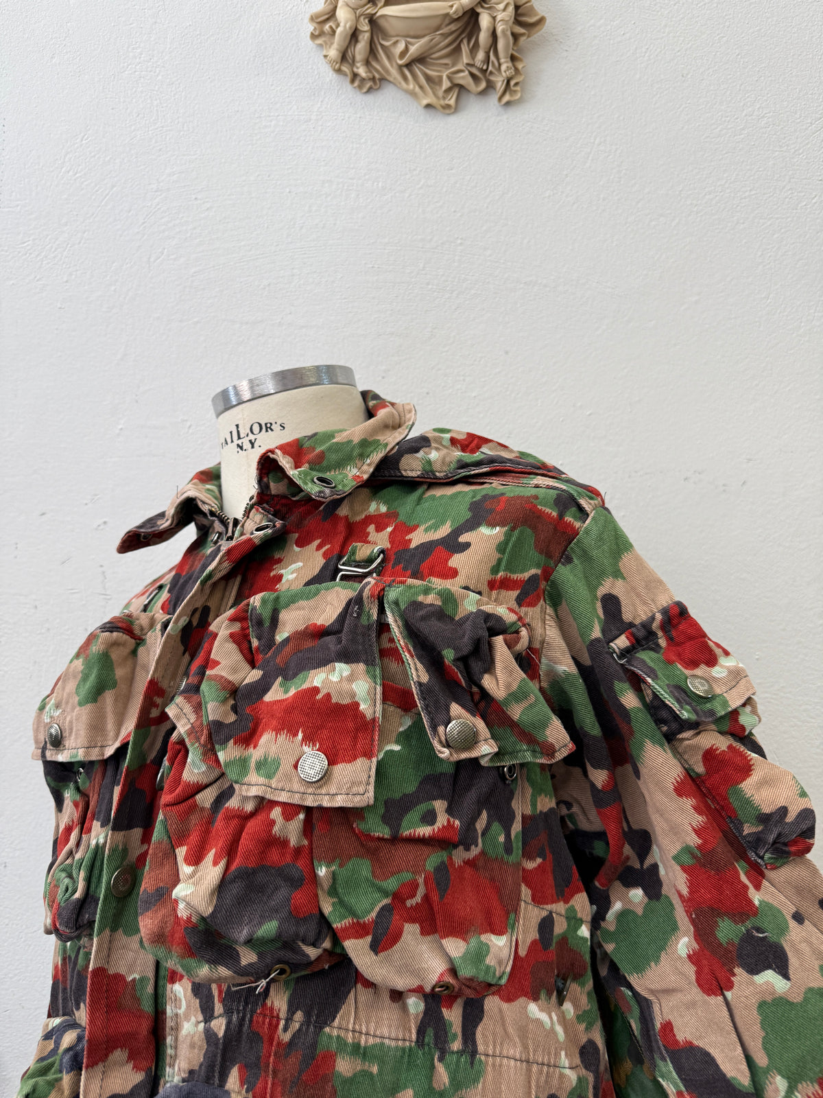 Vintage Swiss Army Camo Jacket M70 “S/M”