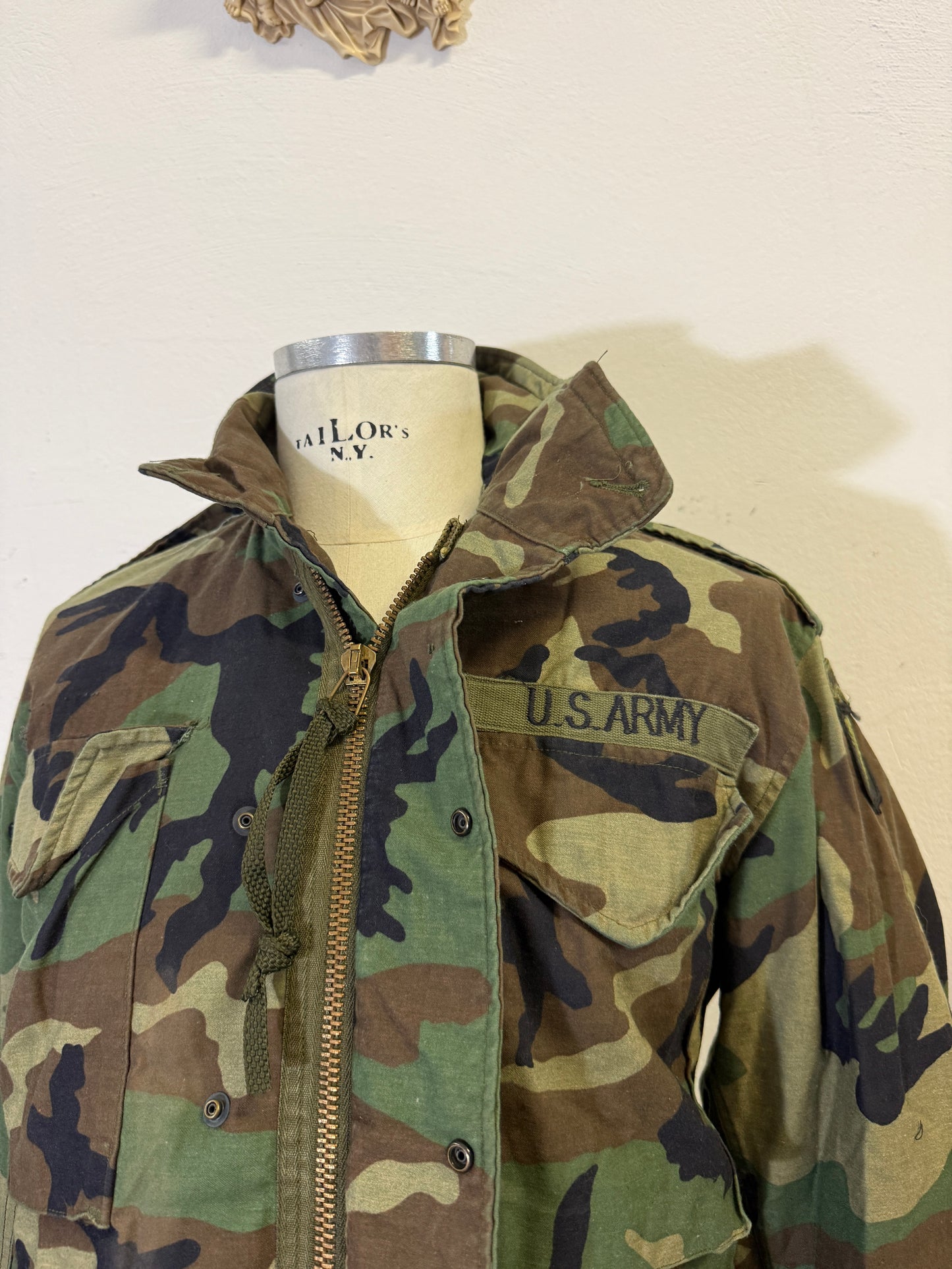 Vintage Woodland Field Jacket M65 Us Army “S”