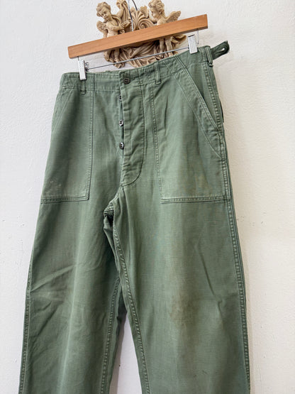 Vintage Og 107 Us Army Fatigue Pants “W32”