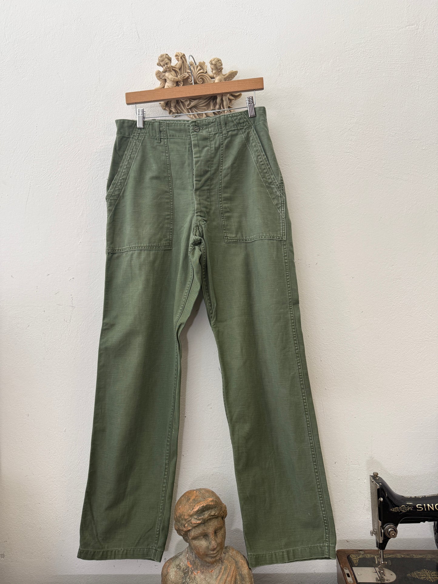 Vintage Og 107 Us Army Fatigue Pants “W31”