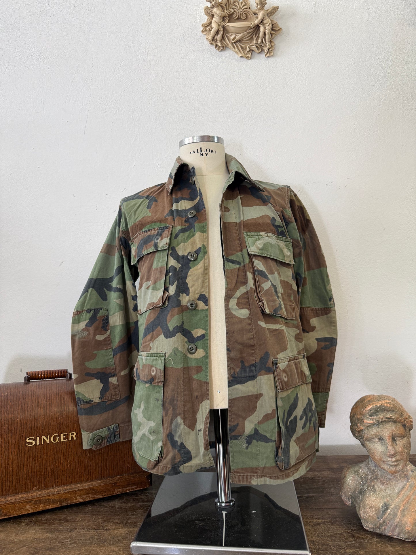 Vintage Woodland Us Army Jacket “S/M”