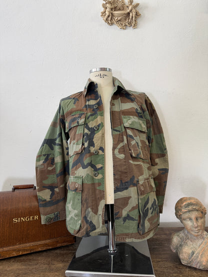 Vintage Woodland Us Army Jacket “S/M”
