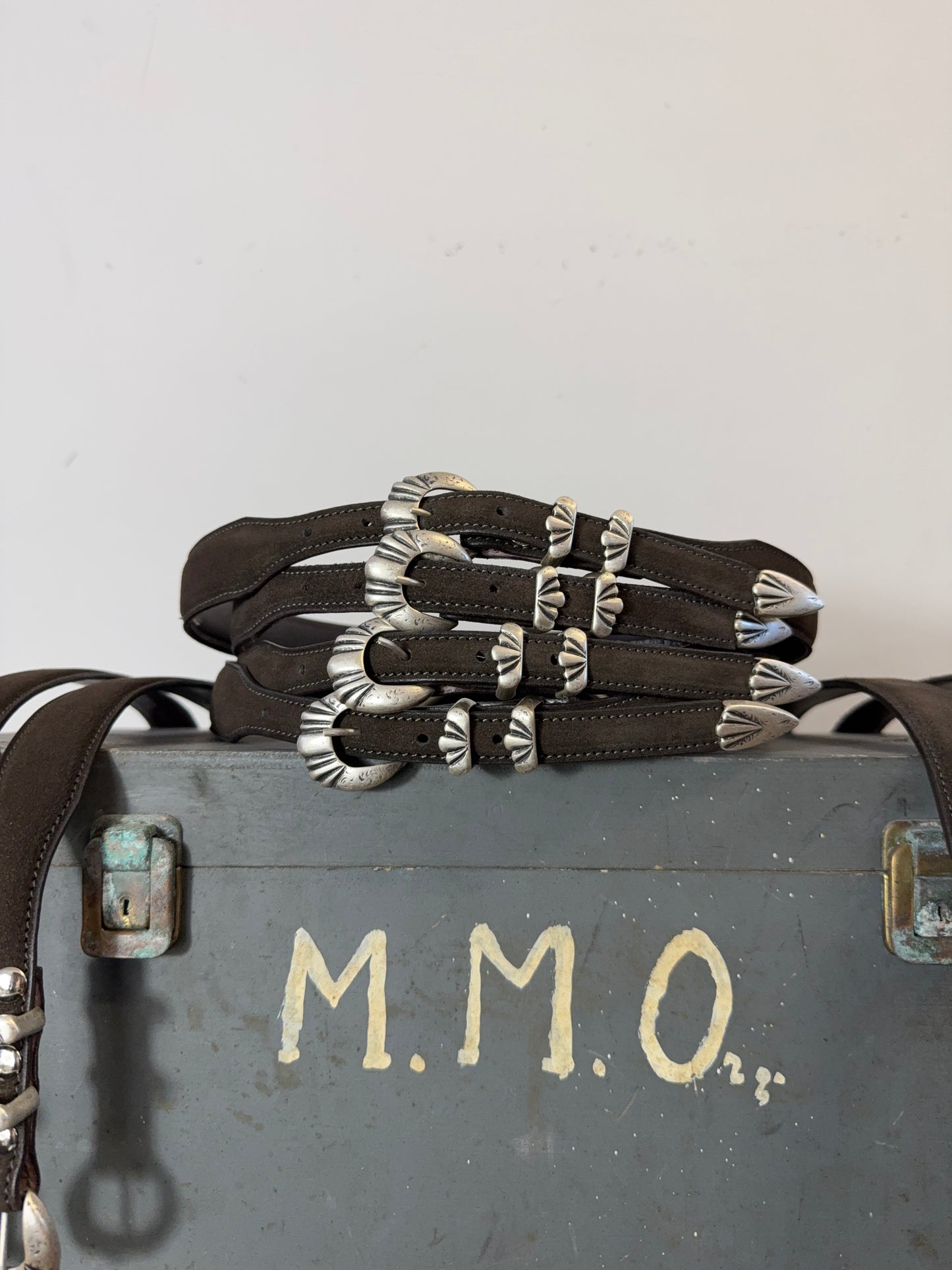 Western Suede Belt