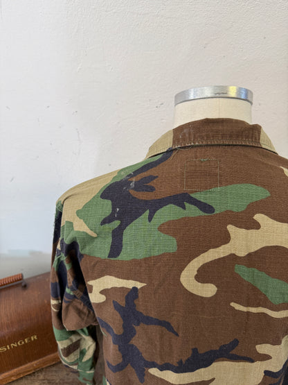 Vintage Ripstop Woodland Us Army Jacket “M”
