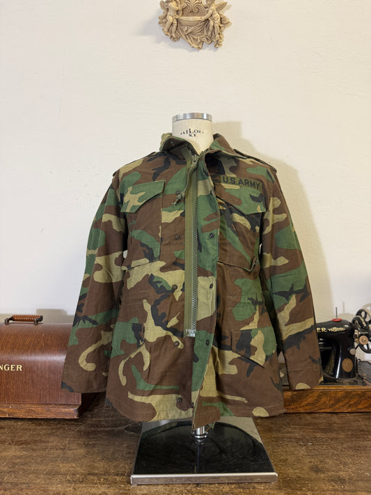 Vintage Woodland Field Jacket M65 Us Army “S”