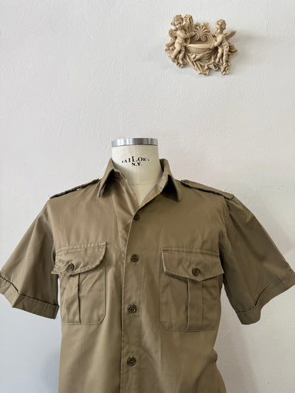 Vintage Italian Army Shirt “S/M”