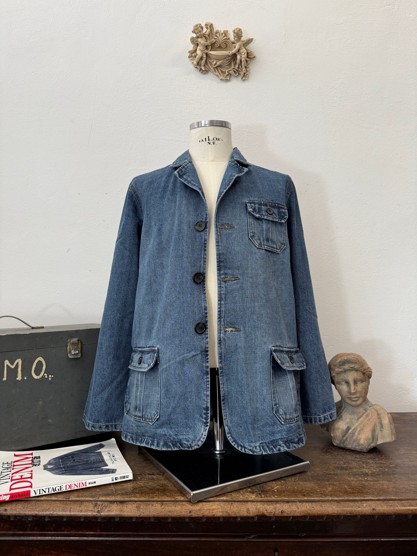 Vintage Denim Work Jacket “L”