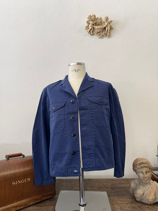 Vintage 80’s Swedish Army Work Jacket “S/M”