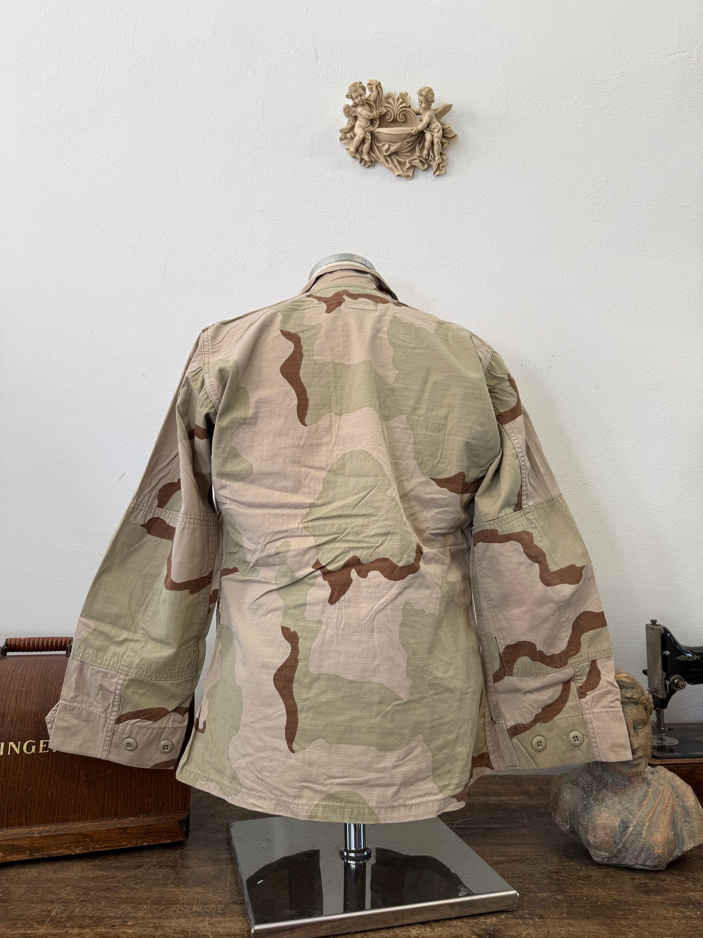 Vintage BDU Camo Jacket Ripstop US Army “S”