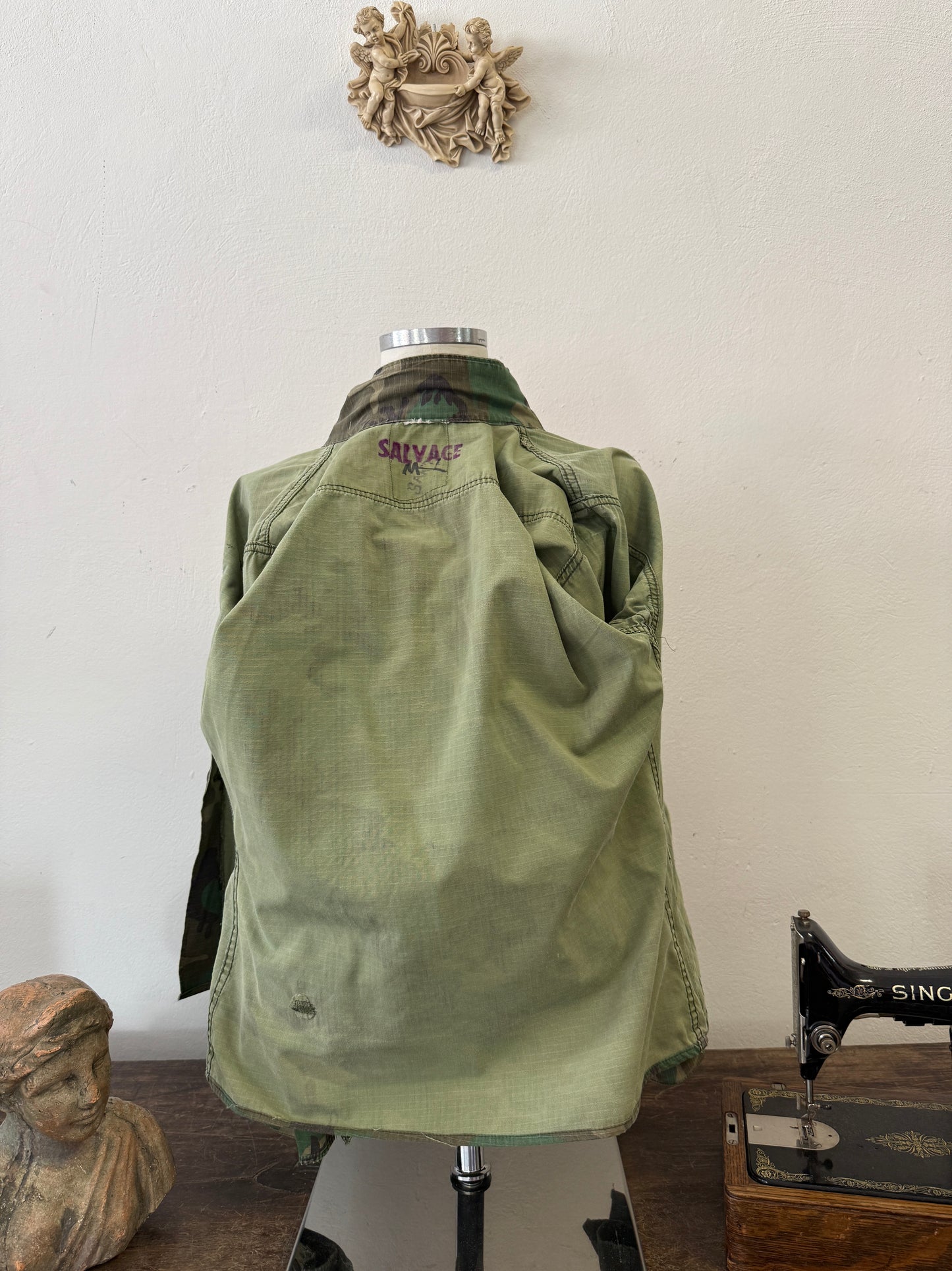 Vintage BDU Camo Jacket Ripstop “S”