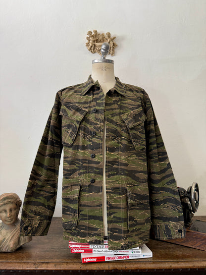 Jungle Jacket Tiger Us Army Rip Stop - Chesapeakes “L”